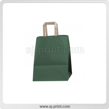 Paper Bag with Handle Shopping Bag Green and Environmental Bag